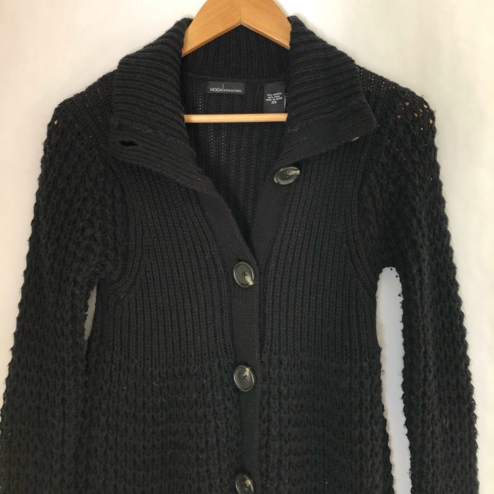 Moda Int. Chunky Knit Cardigan